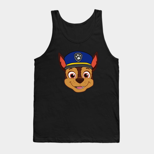 Paw Chase Tank Top by JamesCMarshall